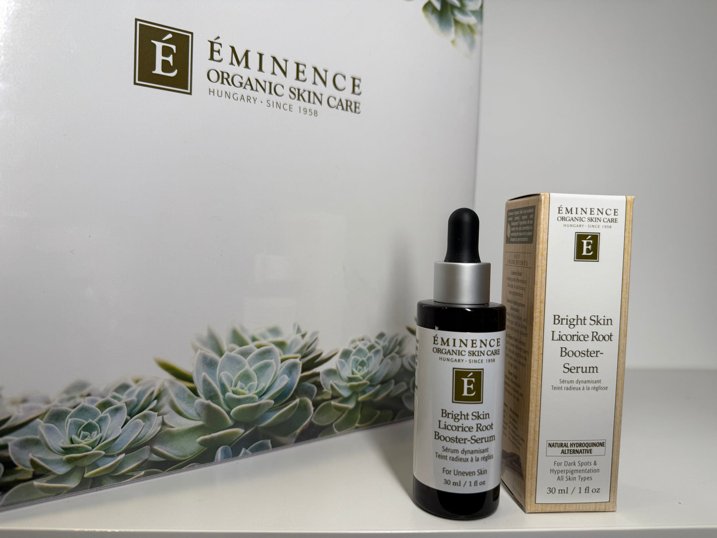 Eminence organic skin care Bright skin licorice root booster-serum