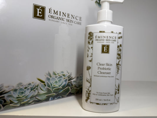 Eminence organic skin care clear skin probiotic cleanser