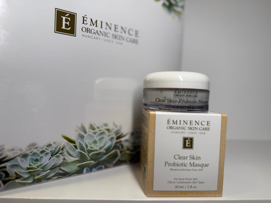 Eminence organic skin care clear skin probiotic masque