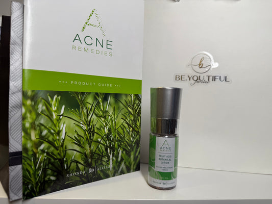 Acne remedies fruit acid botanical lotion active treatment toner