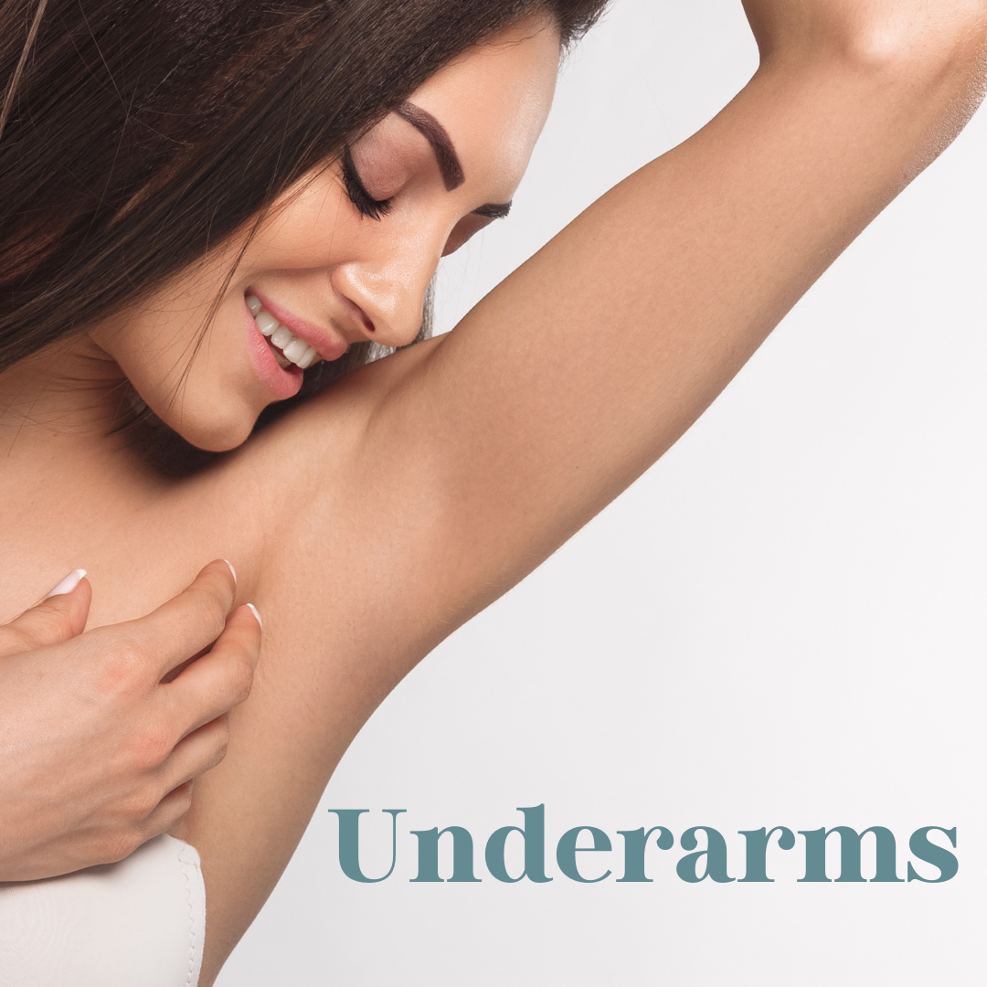 Under armpits Laser hair removal ( includes 6 sessions)